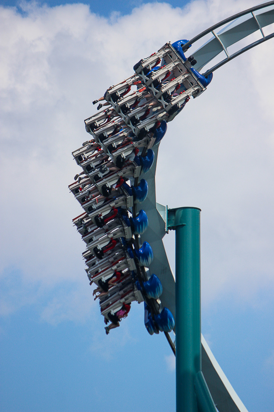 The Alpengeist roller coaster - The American Coaster Enthusiasts Coaster Con 41 at Busch Gardens Williamsburg, Williamsburg, Virginia