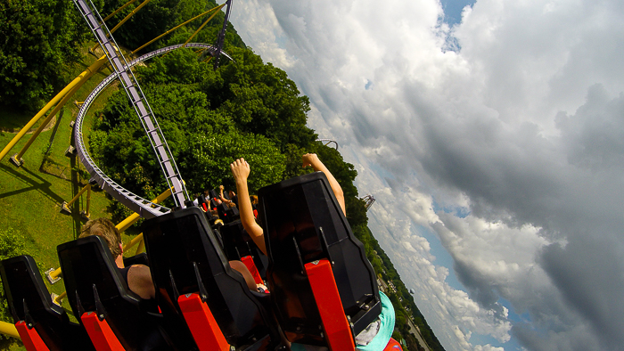 The Apollo's Chariott Roller Coaster- The American Coaster Enthusiasts Coaster Con 41 at Busch Gardens Williamsburg, Williamsburg, Virginia