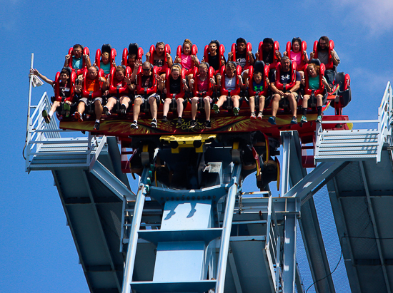 The Griffon roller coaster - The American Coaster Enthusiasts Coaster Con 41 at Busch Gardens Williamsburg, Williamsburg, Virginia