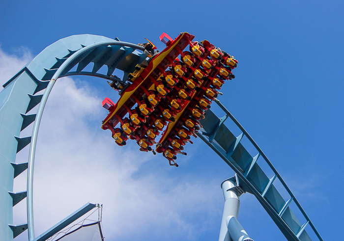 The Griffon roller coaster - The American Coaster Enthusiasts Coaster Con 41 at Busch Gardens Williamsburg, Williamsburg, Virginia