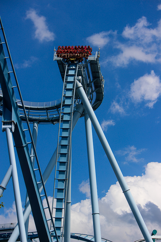 The Griffon roller coaster - The American Coaster Enthusiasts Coaster Con 41 at Busch Gardens Williamsburg, Williamsburg, Virginia