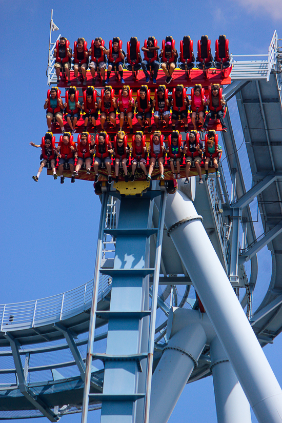 The Griffon roller coaster - The American Coaster Enthusiasts Coaster Con 41 at Busch Gardens Williamsburg, Williamsburg, Virginia