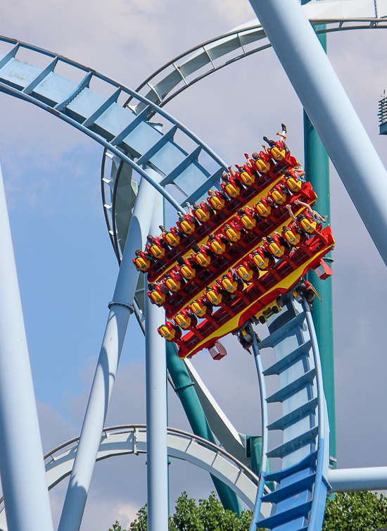 The Griffon roller coaster - The American Coaster Enthusiasts Coaster Con 41 at Busch Gardens Williamsburg, Williamsburg, Virginia