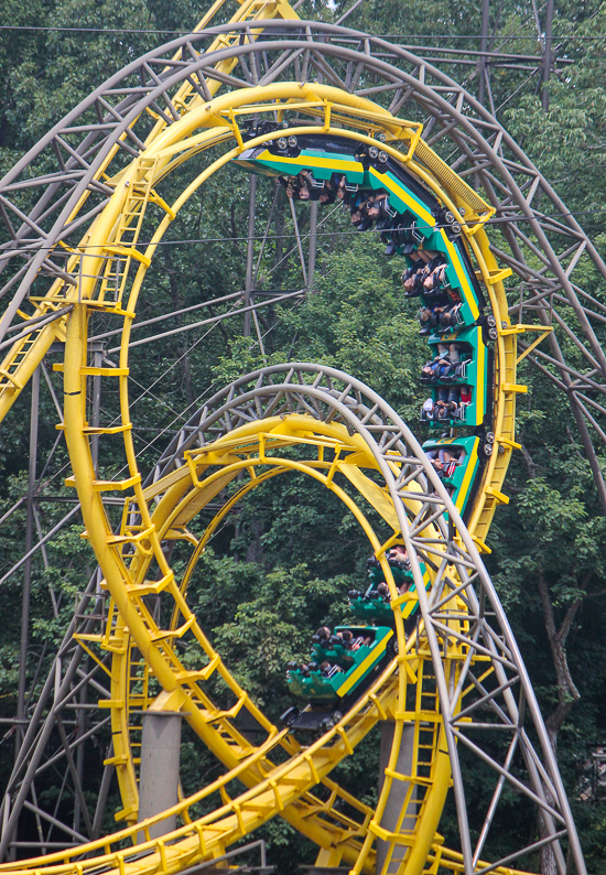 The Loch Ness Monster roller coaster - The American Coaster Enthusiasts Coaster Con 41 at Busch Gardens Williamsburg, Williamsburg, Virginia