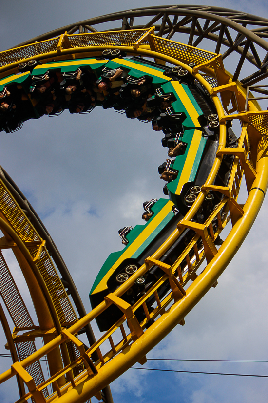 The Loch Ness Monster roller coaster - The American Coaster Enthusiasts Coaster Con 41 at Busch Gardens Williamsburg, Williamsburg, Virginia