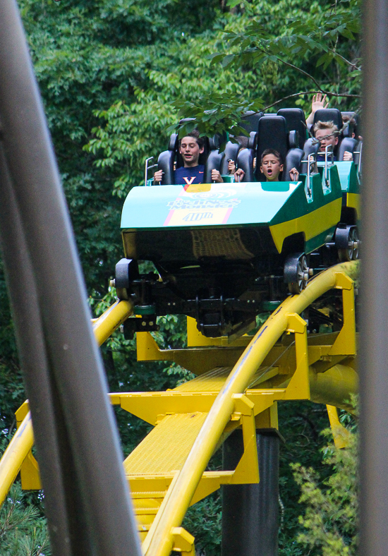 The Loch Ness Monster roller coaster - The American Coaster Enthusiasts Coaster Con 41 at Busch Gardens Williamsburg, Williamsburg, Virginia