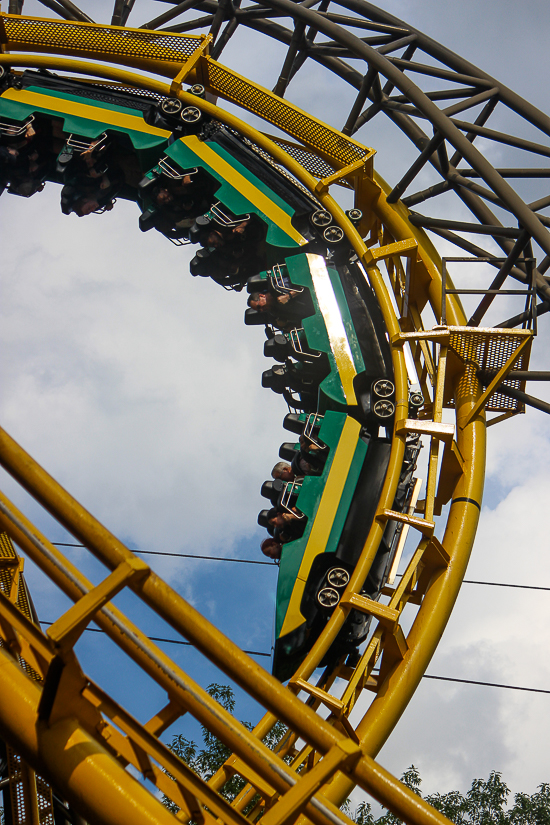 The Loch Ness Monster roller coaster - The American Coaster Enthusiasts Coaster Con 41 at Busch Gardens Williamsburg, Williamsburg, Virginia