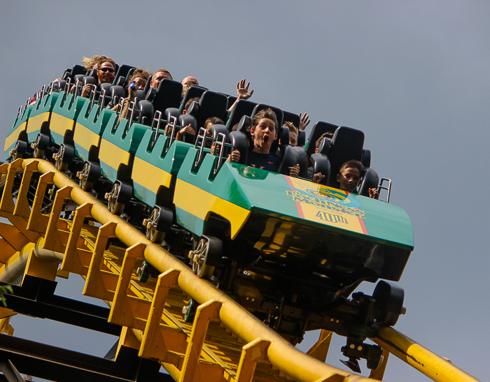 The Loch Ness Monster roller coaster - The American Coaster Enthusiasts Coaster Con 41 at Busch Gardens Williamsburg, Williamsburg, Virginia