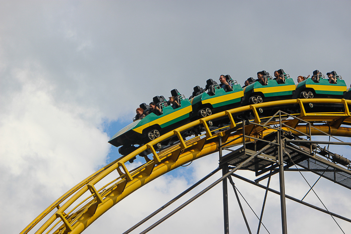 The Loch Ness Monster roller coaster - The American Coaster Enthusiasts Coaster Con 41 at Busch Gardens Williamsburg, Williamsburg, Virginia