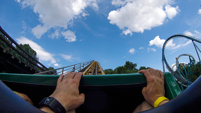 The Loch Ness Monster roller coaster - The American Coaster Enthusiasts Coaster Con 41 at Busch Gardens Williamsburg, Williamsburg, Virginia