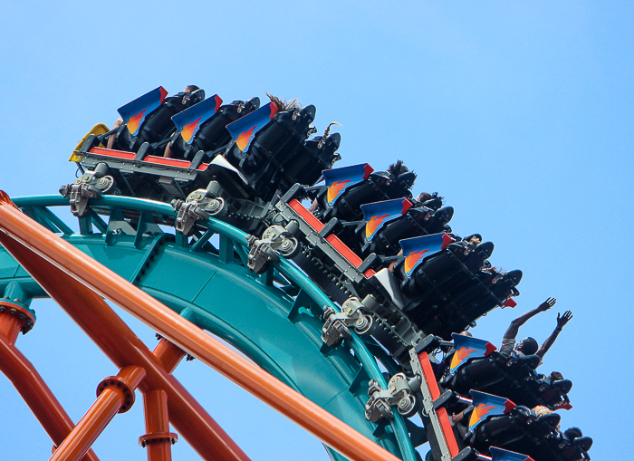 The Tempesto Roller Coaster- The American Coaster Enthusiasts Coaster Con 41 at Busch Gardens Williamsburg, Williamsburg, Virginia