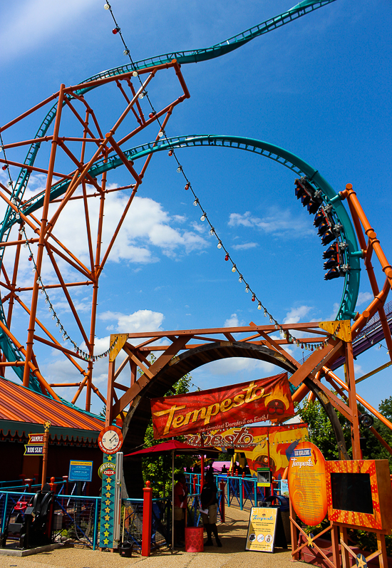 The Tempesto Roller Coaster - The American Coaster Enthusiasts Coaster Con 41 at Busch Gardens Williamsburg, Williamsburg, Virginia