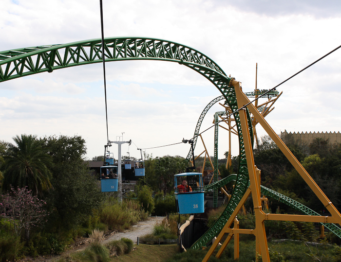 The Cheetah Hunt Roller Cocaster at Busch Gardens Tampa, Tampa, Florida