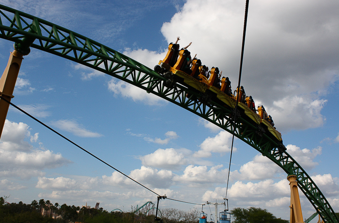 The Cheetah Hunt Roller Cocaster at Busch Gardens Tampa, Tampa, Florida