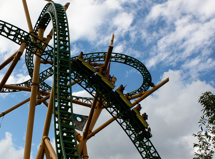 The Cheetah Hunt roller coaster at Busch Gardens Tampa, Tampa, Florida