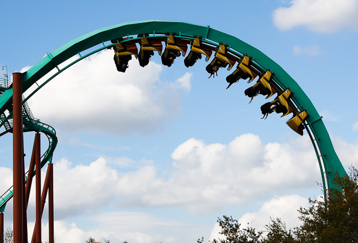 The Kumba Rollercoaster at Busch Gardens Tampa, Tampa, Florida