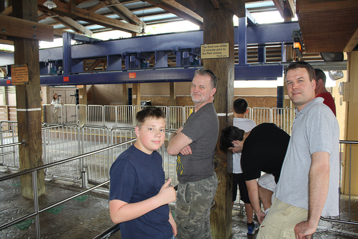 The Montu roller coaster at Busch Gardens Tampa, Tampa, Florida