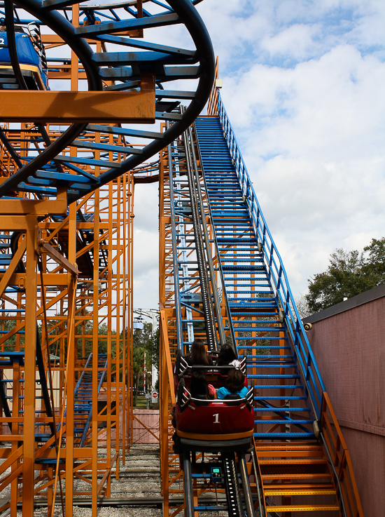 The Sand Serpent Rollercoaster at Busch Gardens Tampa, Tampa, Florida