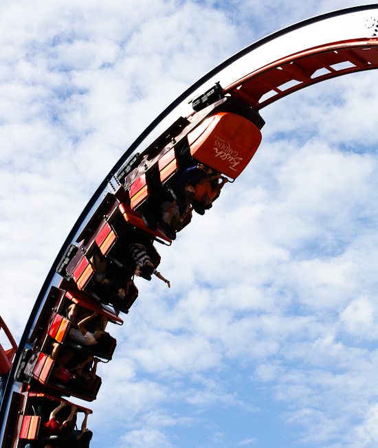 The Scorpion Rollercoaster at Busch Gardens Tampa, Tampa, Florida