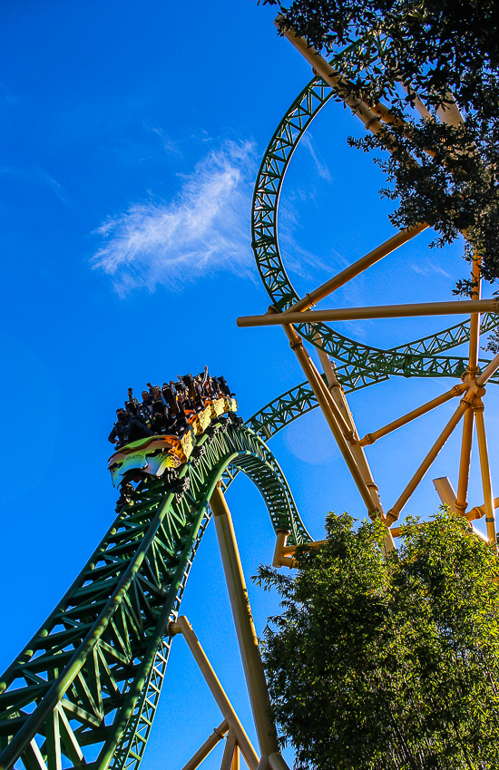 The Cheetah Hunt roller coaster at Busch Gardens Tampa, Tampa, Florida