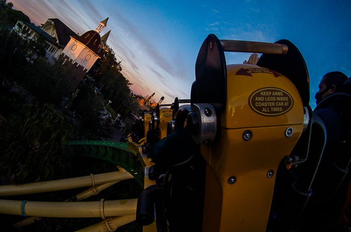 The Cheetah Hunt roller coaster at Busch Gardens Tampa, Tampa, Florida