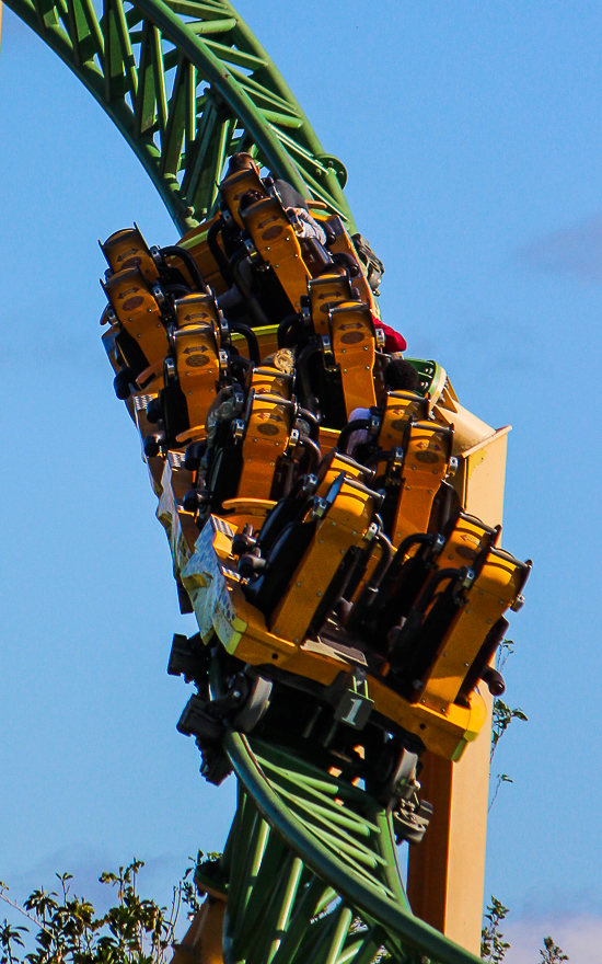 The Cheetah Hunt  roller coaster at Busch Gardens, Tampa, Florida