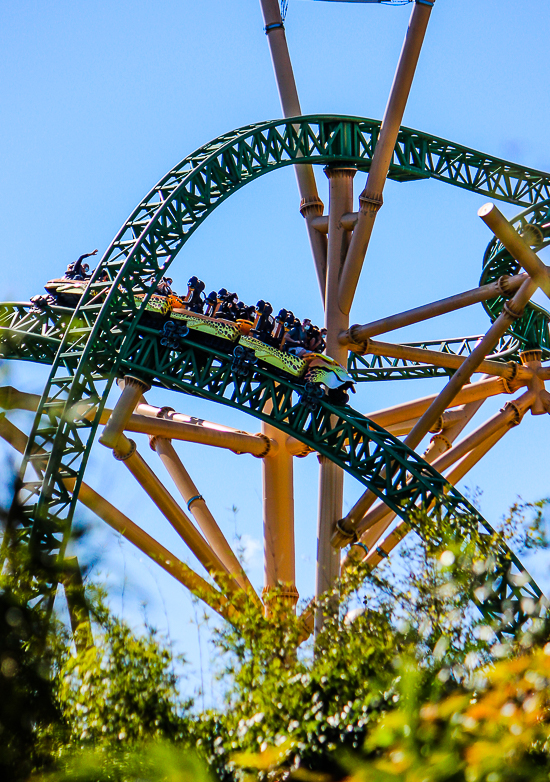 The Cheetah Hunt roller coaster at Busch Gardens Tampa, Tampa, Florida