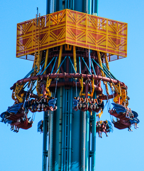 The Falcon's Fury drop ride at Busch Gardens Tampa, Tampa, Florida