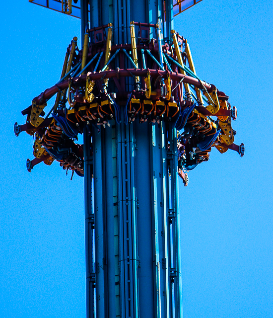 The Falcon's Fury drop ride at Busch Gardens Tampa, Tampa, Florida