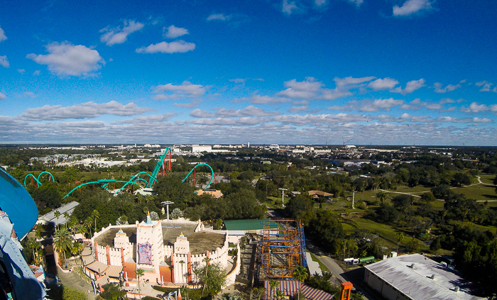 The Falcon's Fury drop ride at Busch Gardens Tampa, Tampa, Florida