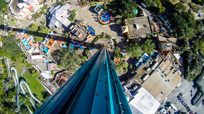 The Falcon's Fury drop ride at Busch Gardens Tampa, Tampa, Florida