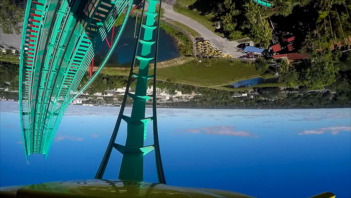 The Bolliger & Mabillard designed Kumba Roller Coaster at Busch Gardens Tampa, Tampa, Florida