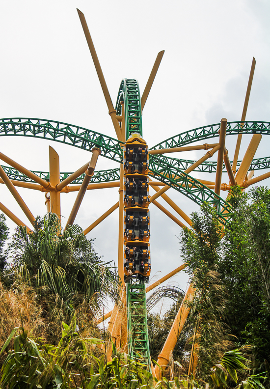 The Cheeta Hunt rollercoaster at Busch Gardens Tampa, Tampa, Florida