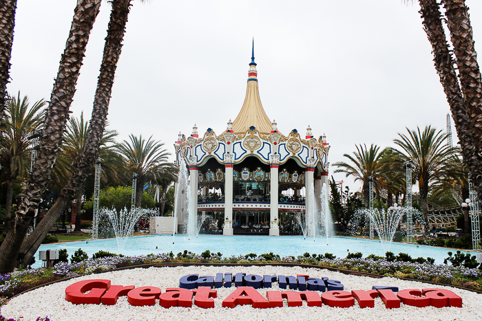 The Patriot Roller Coaster at California's Great America, Santa Clara, California