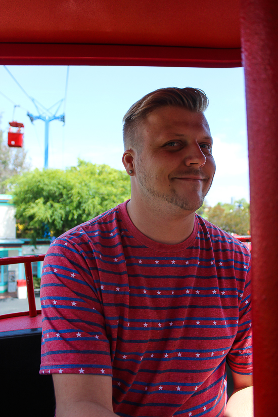 The Grizzly Rollercoaster at California's Great America, Santa Clara, California