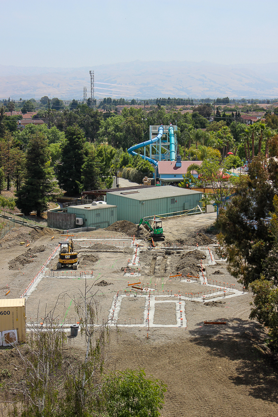 The Grizzly Rollercoaster at California's Great America, Santa Clara, California