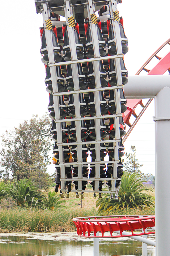 The Flight Deck Rollercoaster at California's Great America, Santa Clara, California