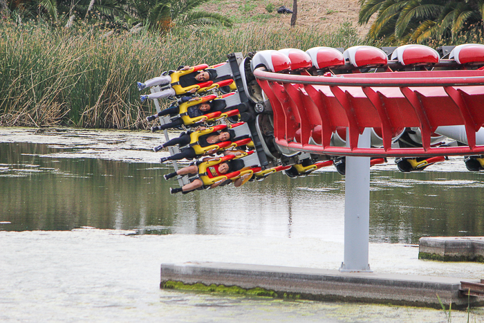 The Flight Deck Rollercoaster at California's Great America, Santa Clara, California