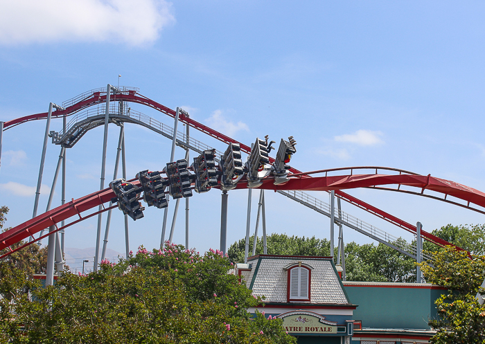 The Flight Deck Rollercoaster at California's Great America, Santa Clara, California