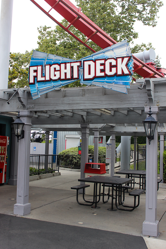 The Flight Deck Rollercoaster at California's Great America, Santa Clara, California