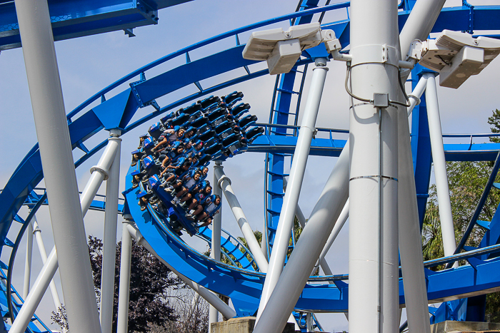 The Patriot Roller Coaster at California's Great America, Santa Clara, California