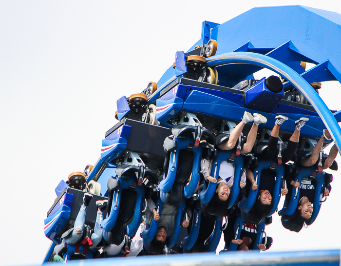 The Patriot Roller Coaster at California's Great America, Santa Clara, California