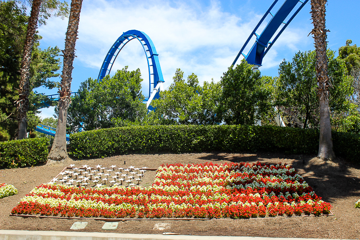 The Patriot Roller Coaster at California's Great America, Santa Clara, California