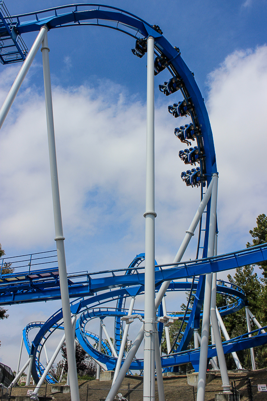 The Patriot Rollercoaster at California's Great America, Santa Clara, California