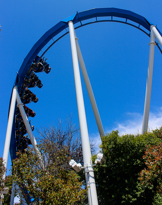 The Patriot Rollercoaster at California's Great America, Santa Clara, California