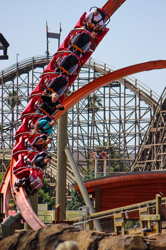 The Rail Blazer Roller Coaster California's Great America, Santa Clara, California