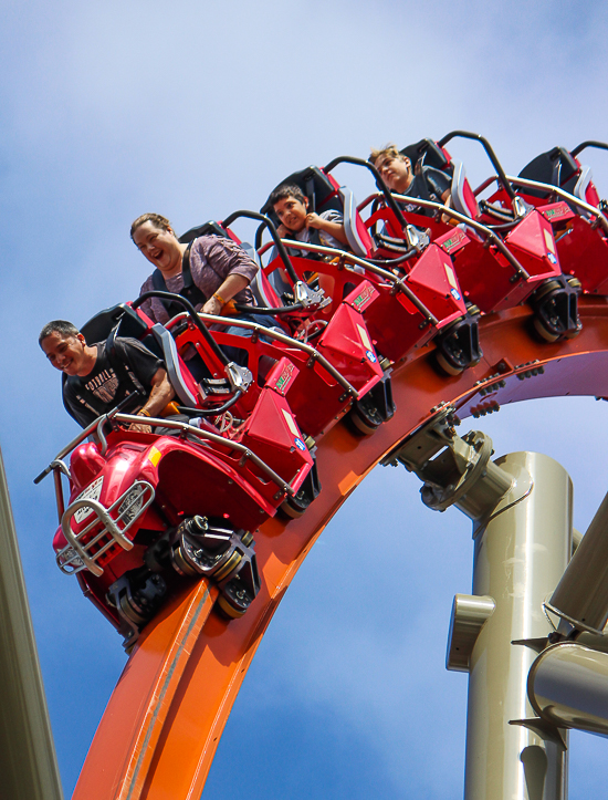 The Rail Blazer Roller Coaster California's Great America, Santa Clara, California