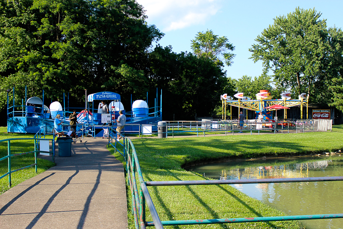 The Log Flume at Camden Park, Huntington West Virginia