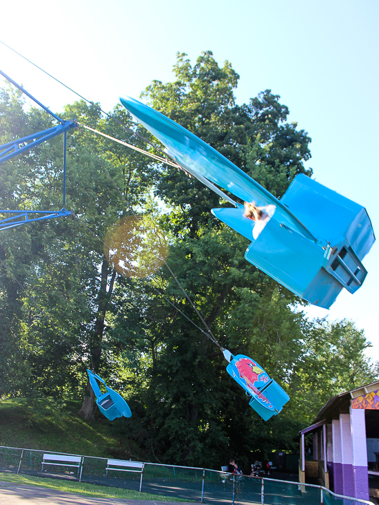 The Flying Scooters at Camden Park, Huntington West Virginia