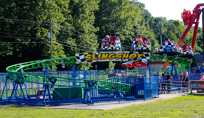 The Sidewinder Rollercoaster at Camden Park, Huntington West Virginia